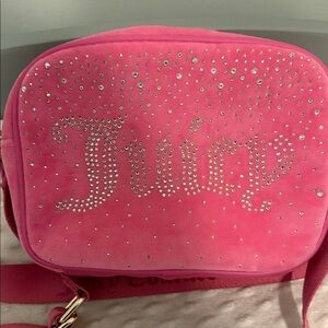 Juicy Couture Sparkling Pink Crossbody Bag